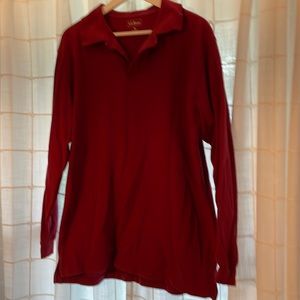 Men’s tall, L.L. Bean, medium, long sleeve collared shirt
